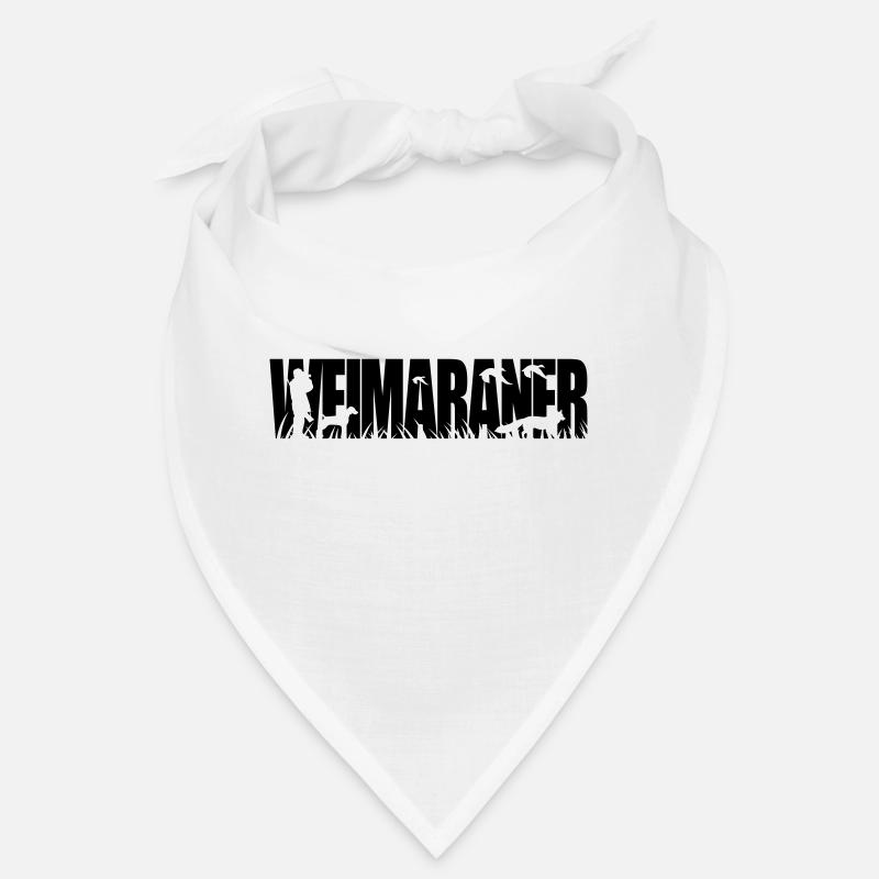 chien de chasse Weimaraner Bandana