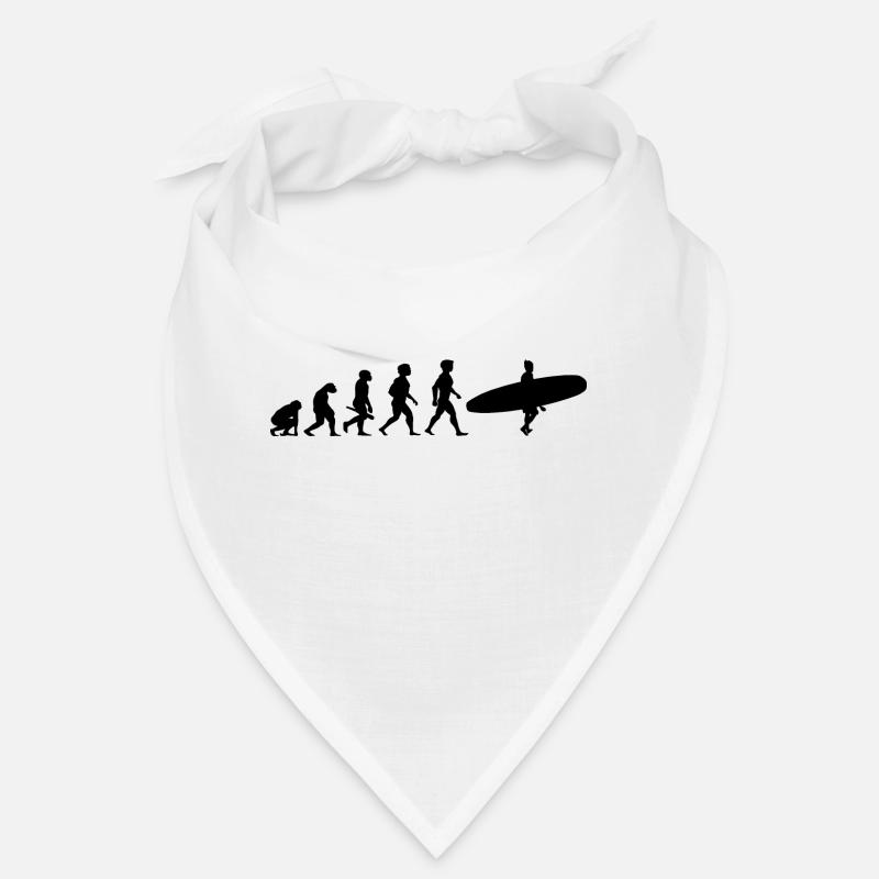 Evolution Surf Surfers surf surf - Bandana - blanc