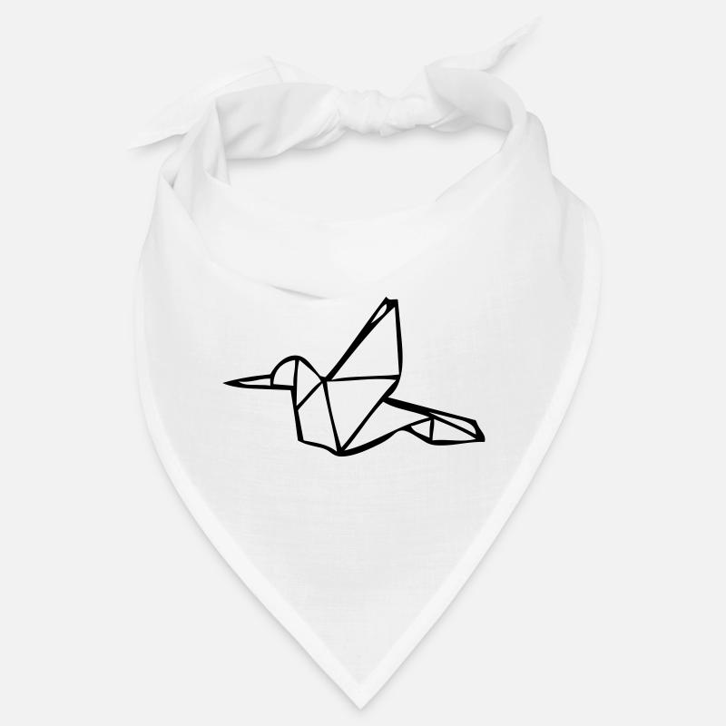 Origami Eisvogel Bandana