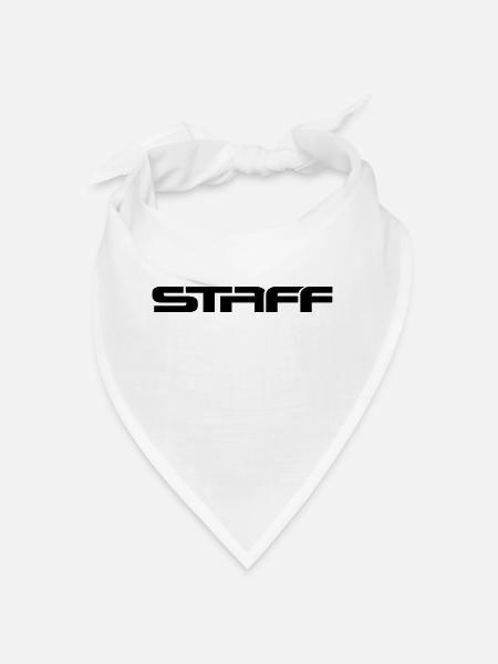 Staff__V002 - Bandana - blanc - Devant