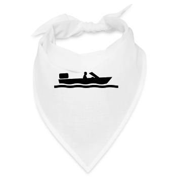 Motorboot Kaptiän - Bandana - Weiß - Vorne
