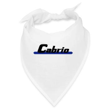 Cabrio - Bandana - Weiß - Vorne