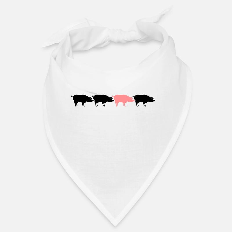 be different row pattern design silhouette outline Bandana