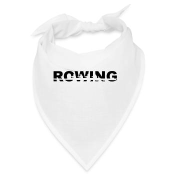 Rudern, Rowing - Bandana - Weiß - Vorne
