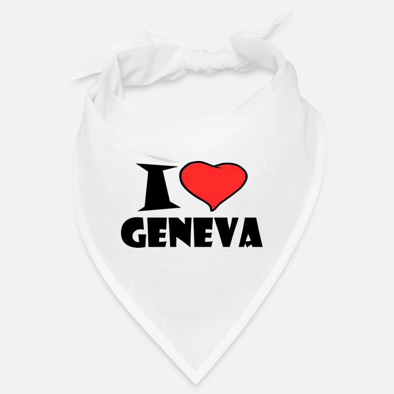 J'aime genève Bandana