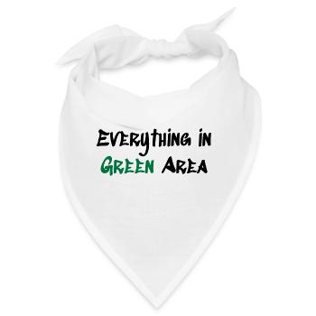 Green Area - Bandana - Weiß - Vorne