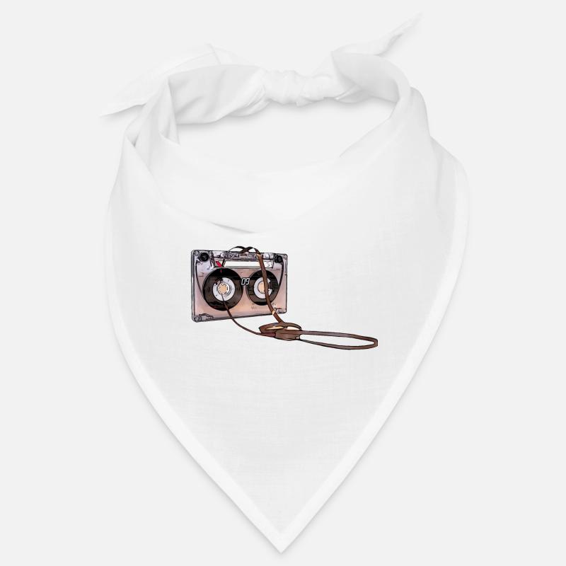 Cassette Rétro Oldschool Saveur Cadeau Bandana