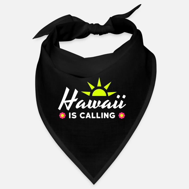 Hawaii is calling (sun, sun rays, flowers) Bandana