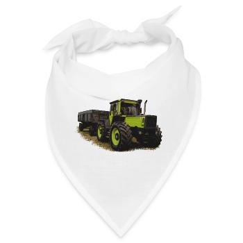 MB trac 1600 turbo mit Anhänger - Bandana - Weiß - Vorne