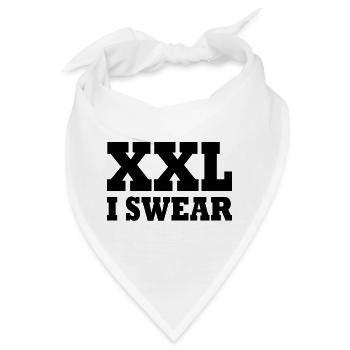 XXL - Bandana - Weiß - Vorne
