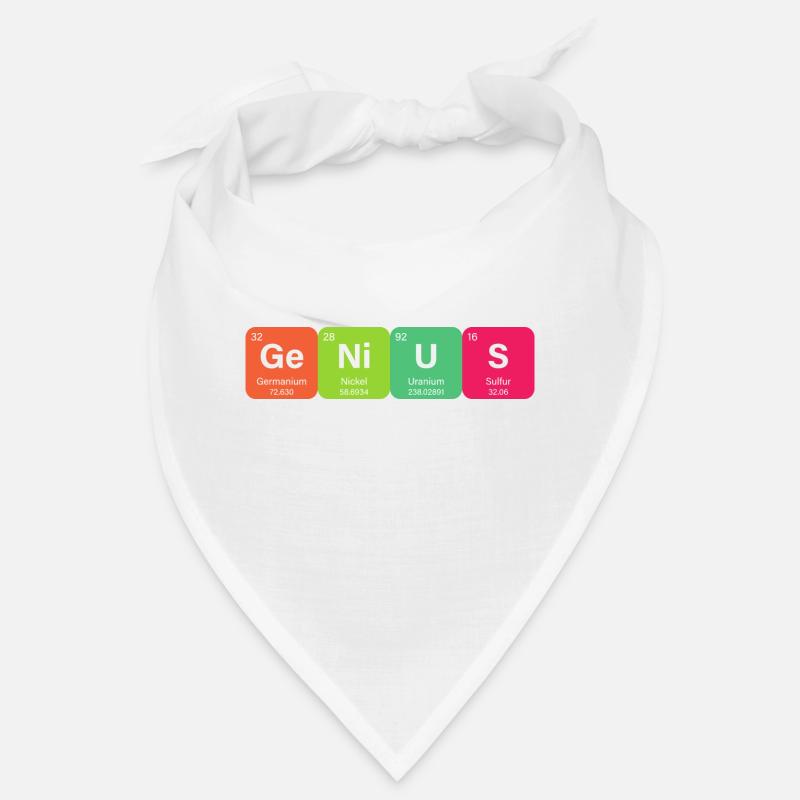 Genius Periodensystem Element Bandana