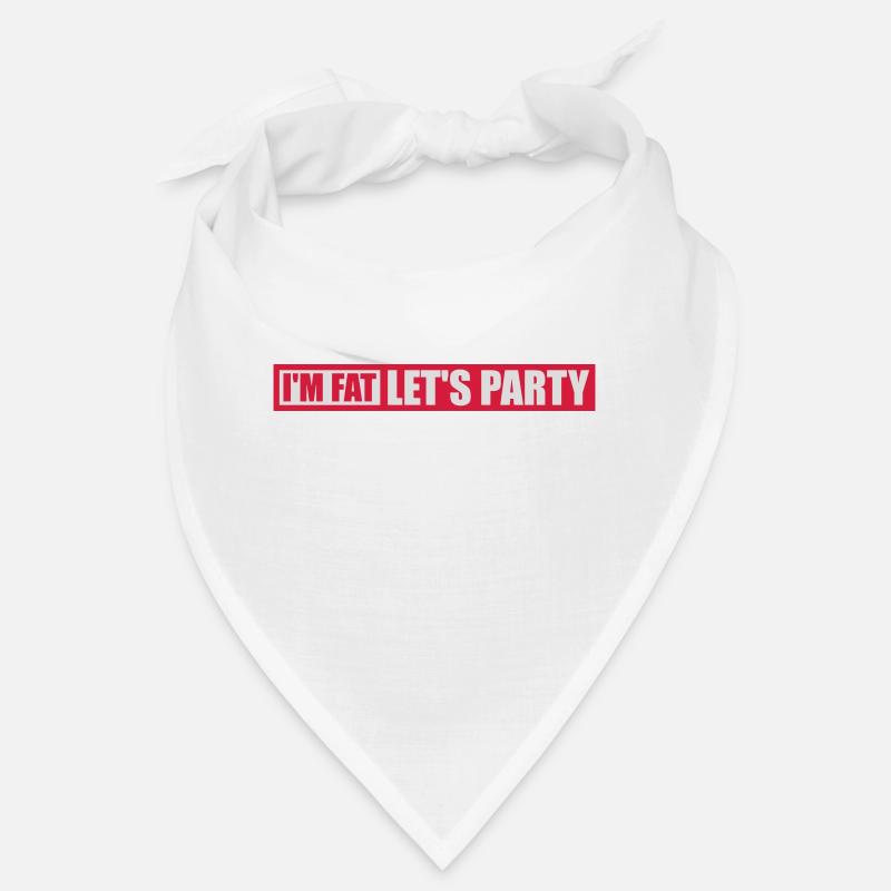 at the fat lets party Bandana
