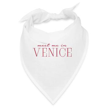 Venice Venedig - Bandana - Weiß - Vorne