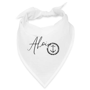 Ahoi & Ankerliebe - Bandana - Weiß - Vorne