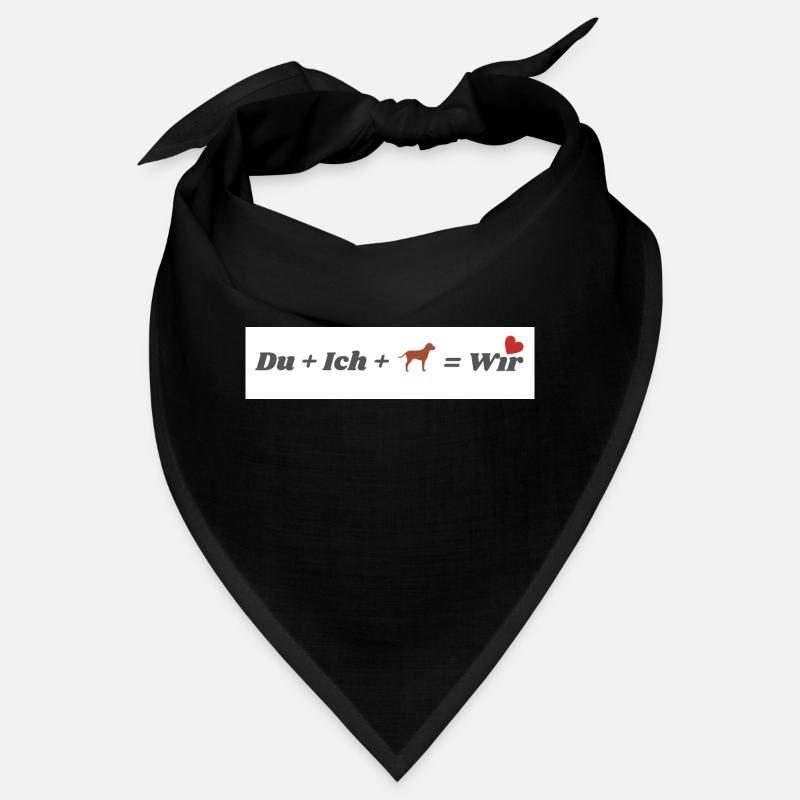 Du Ich Hund Wir Bandana