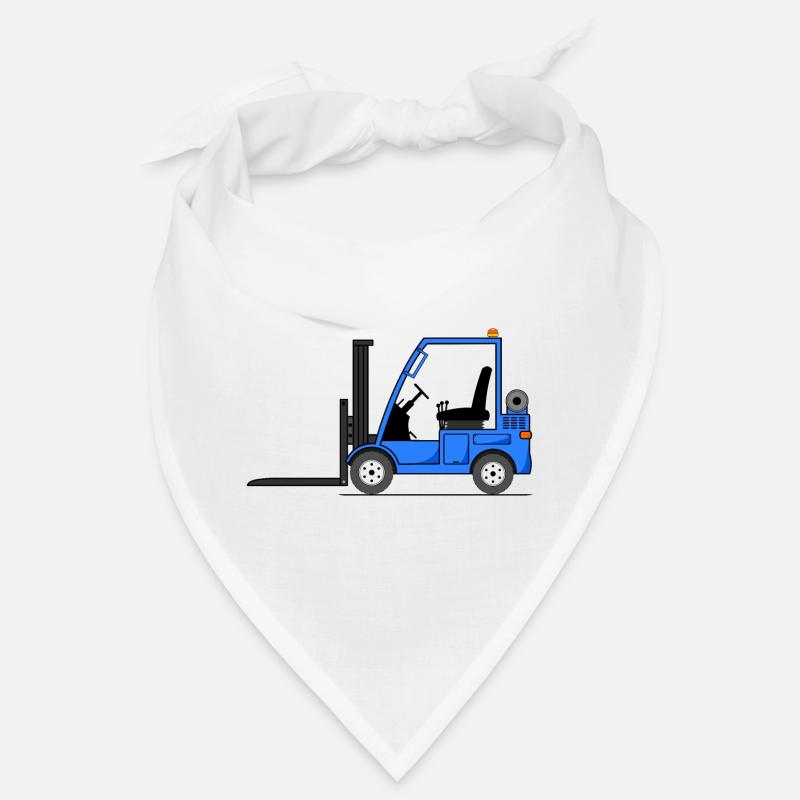 Forklift Forklift Blue Bandana