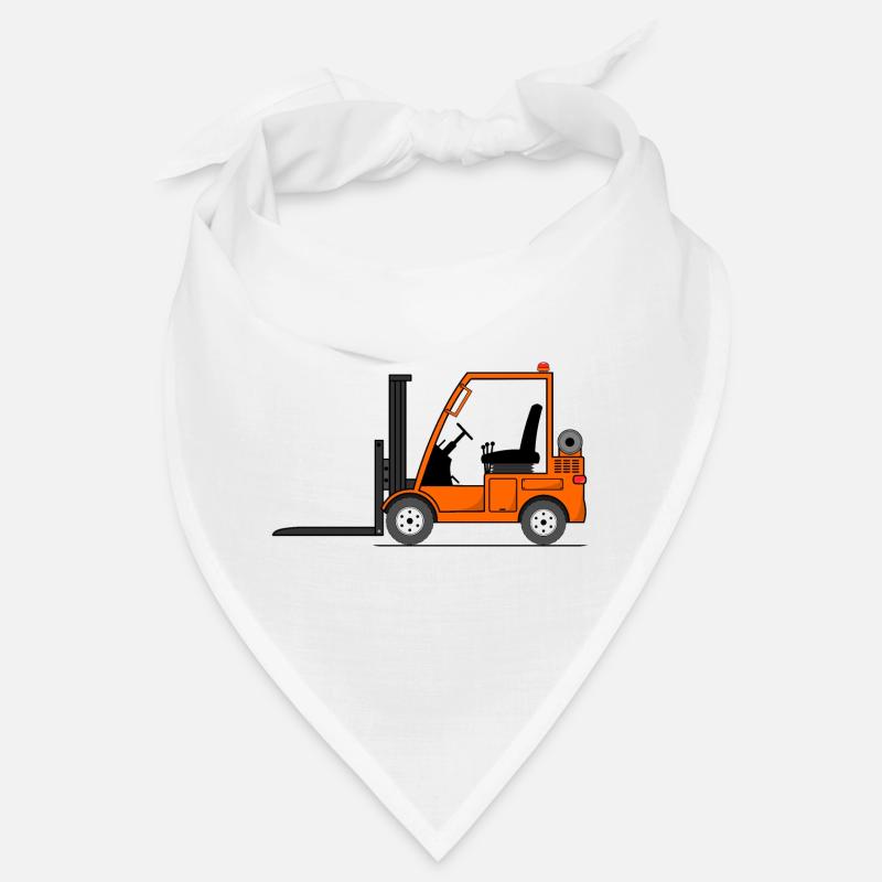 Chariot élévateur Orange Bandana