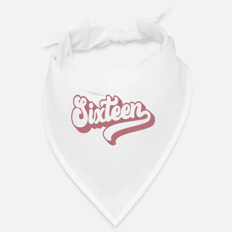Seize 16e anniversaire pour les filles de 16 ans Bandana