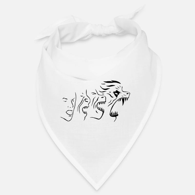 Verwandlung (Schwarz) Bandana