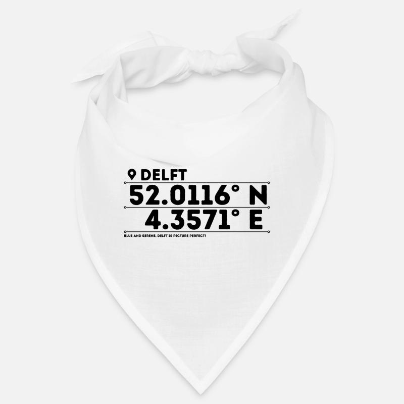 Delft: Delftware, Canals & Academic Elegance Bandana