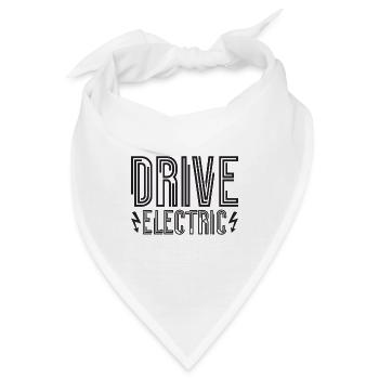 Drive Electric Typ 2 Stecker Supercharge Elektro - Bandana - Weiß - Vorne