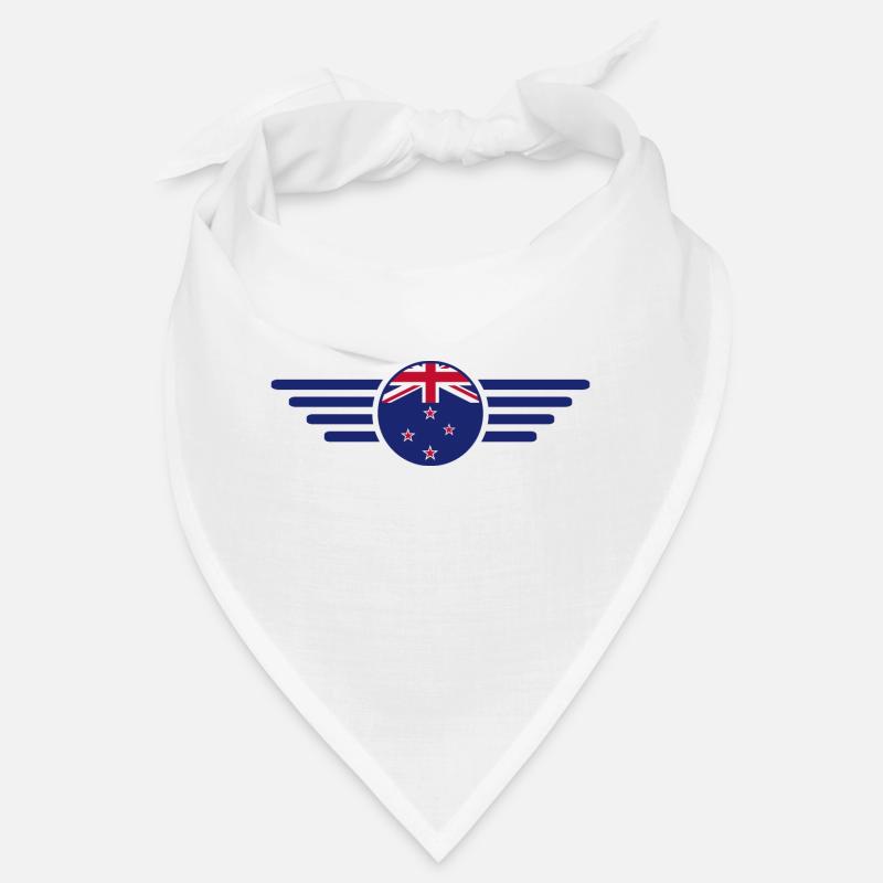 T-shirt design de style néo-zélandais Bandana