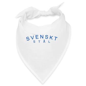 Schwedischer Stahl - Bandana - Weiß - Vorne