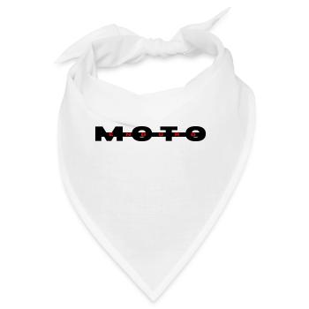Enduro - Bandana - Weiß - Vorne