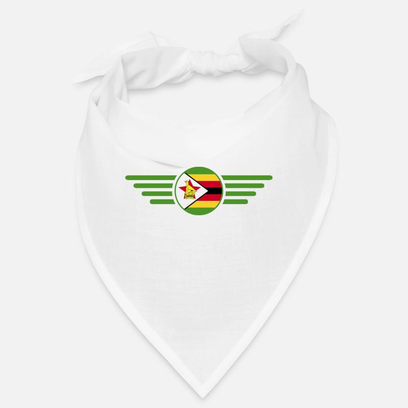 J’aime le Zimbabwe, T-shirt design de style élégance Bandana
