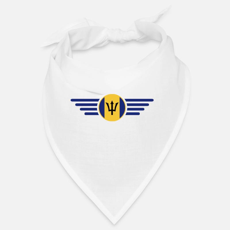 J’aime la Barbade, T-shirt design de style élégance Bandana