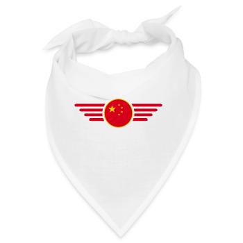 Ich liebe China, Eleganz Stil Design T-Shirt - Bandana - Weiß - Vorne
