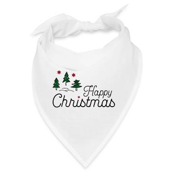 Weihnachtsdesign für Weihnachtsgeschenke - Bandana - Weiß - Vorne