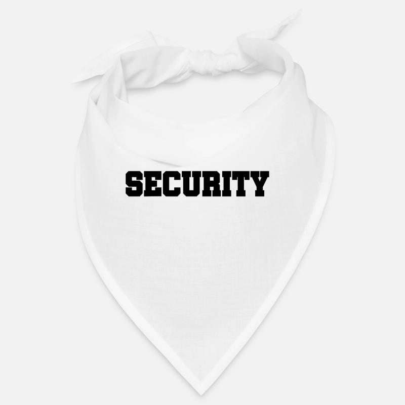 Security - Sicherheitsdienst - Bewachung - Schutz Bandana