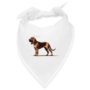 Bluthund - Bandana - Weiß - Vorne