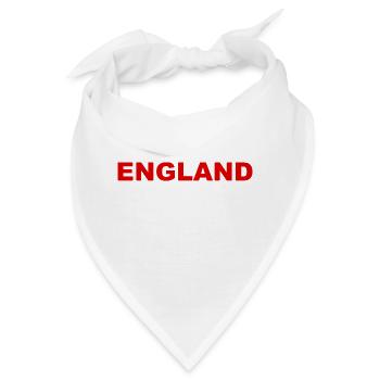 England - Soccer - Football - Fußball - GB - Bandana - Weiß - Vorne
