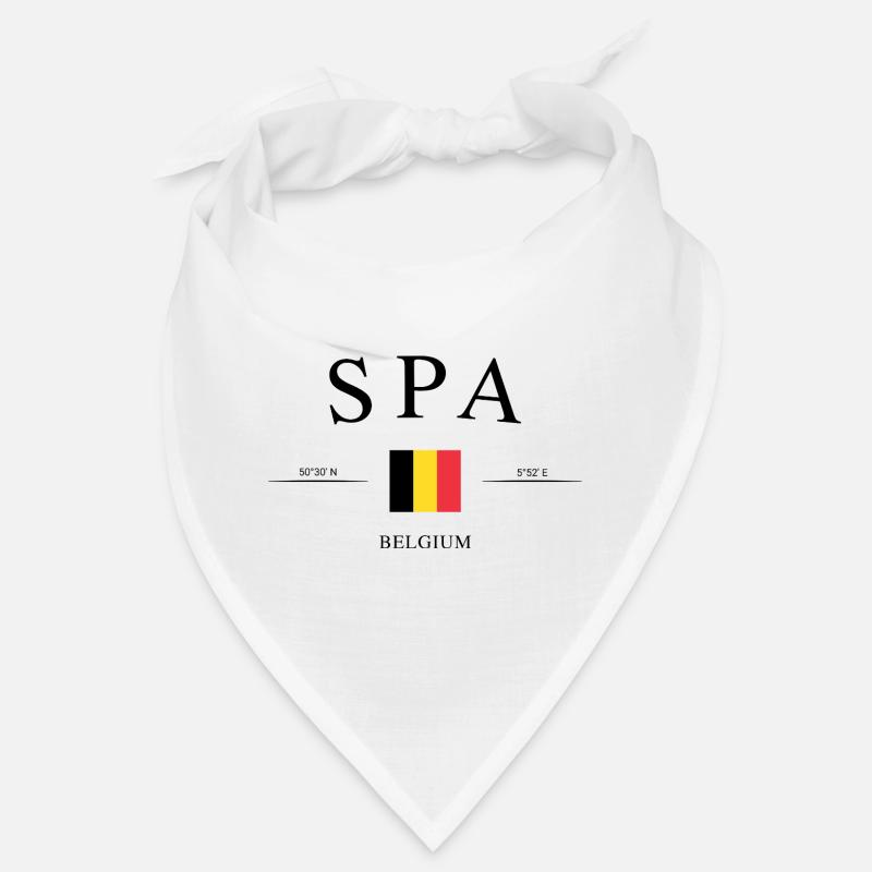 Spa Belgique – Souvenir et cadeau de vacances Bandana