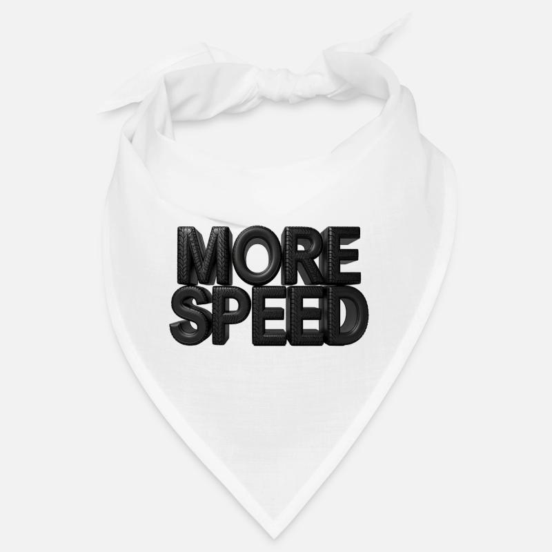 More Speed - Bandana - Weiß