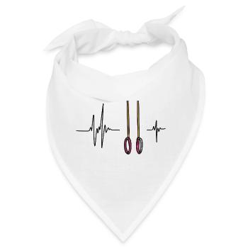 Turnringe | Rhythm Heart Athletenkraft - Bandana - Weiß - Vorne