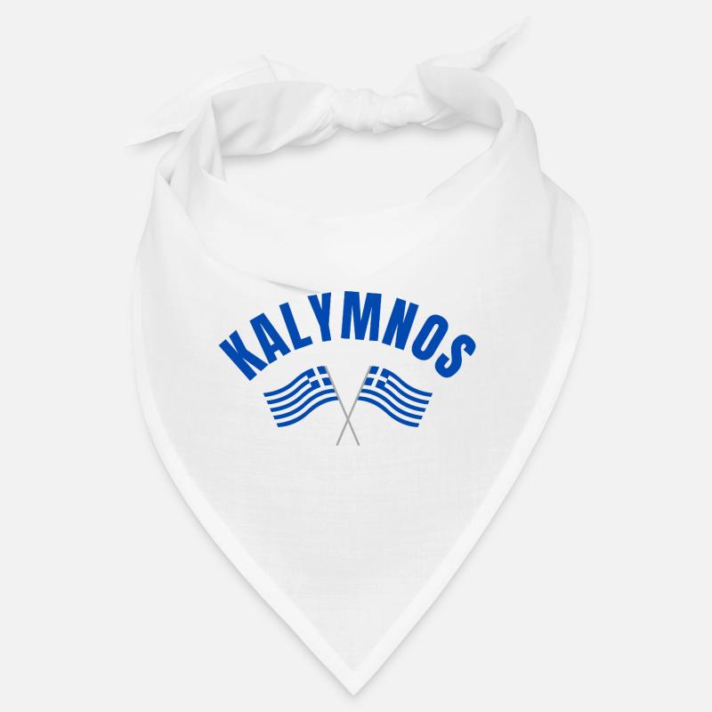 Drapeaux grecs de Kalymnos Bandana