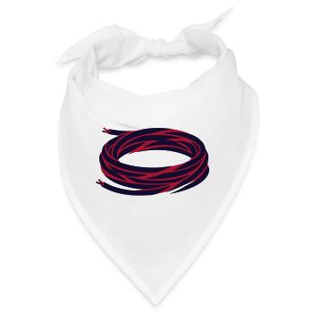 Kabeltrommel Schlauch Rolle - Bandana - Weiß - Vorne