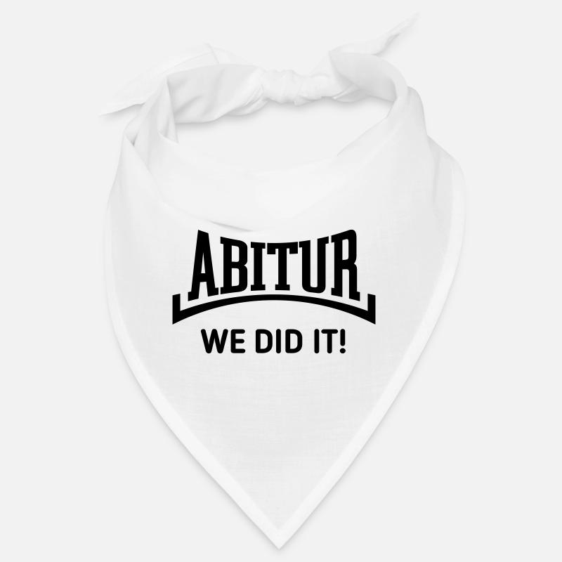 Abitur – We Did It! (Abschlussklasse / Konkav / B) Bandana