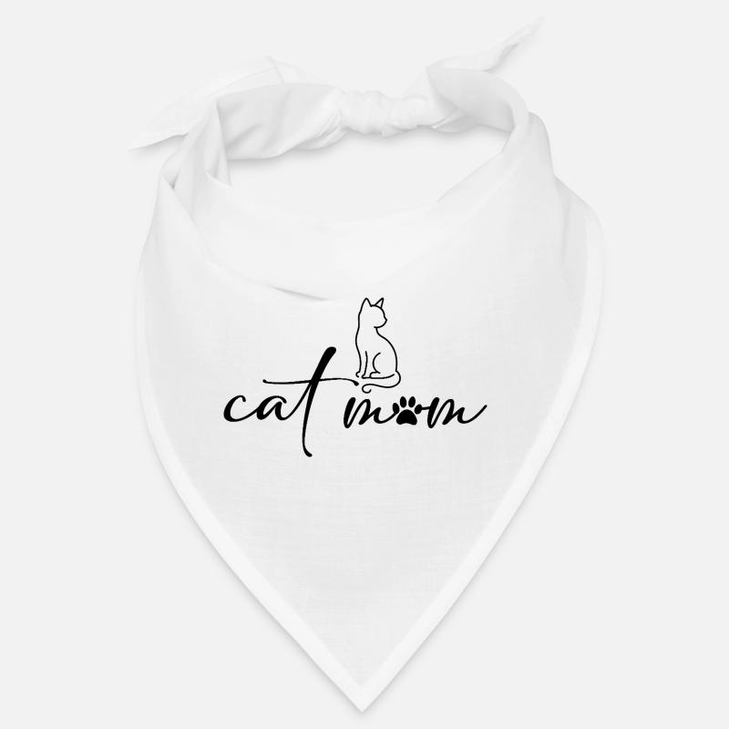 Cadeau Chat Maman Chat Amoureuse des Chats Bandana