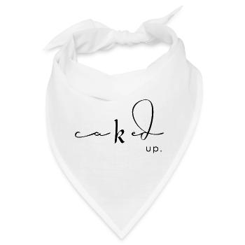 caked up print  - Bandana - Weiß - Vorne