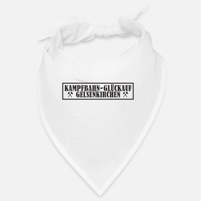 Glückaufkampfbahn - Bandana - blanc