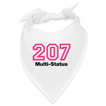 Error 207 Multi-Status - Bandana - Weiß - Vorne