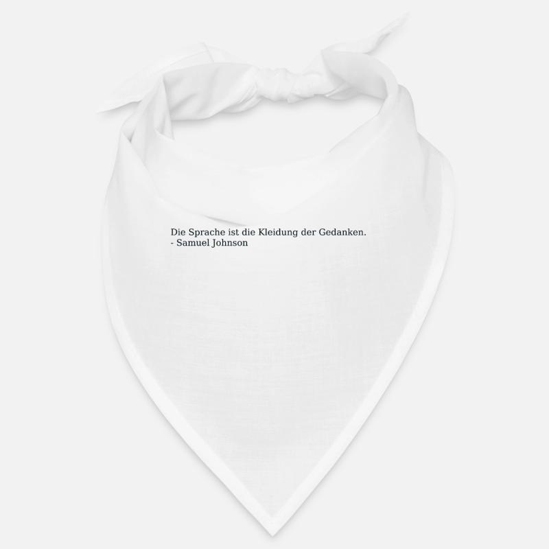 Sprachen Zitat Bandana