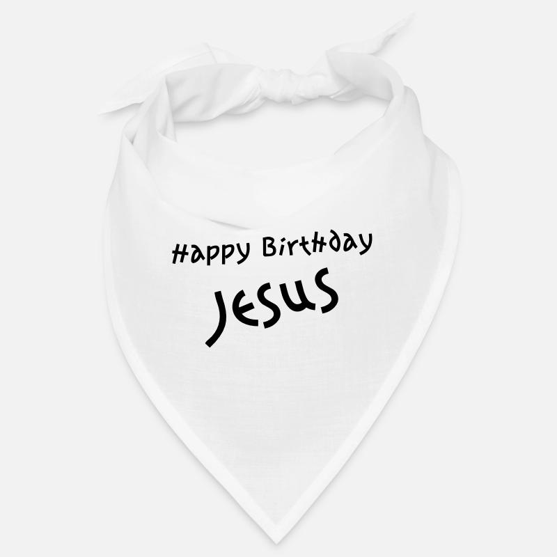 Jésus de joyeux anniversaire Bandana