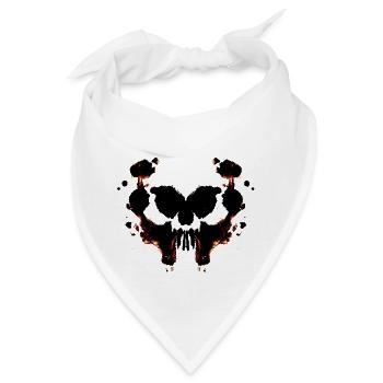Borderlines Boutique-Logo - Bandana - Weiß - Vorne