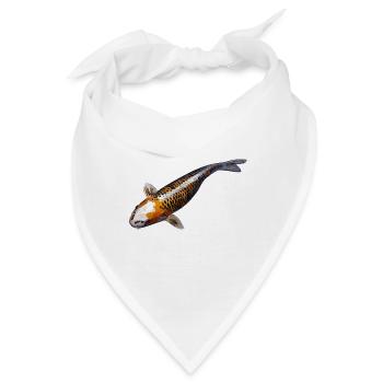 koi karpfen - Bandana - Weiß - Vorne