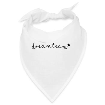 dreamteam - Bandana - Weiß - Vorne